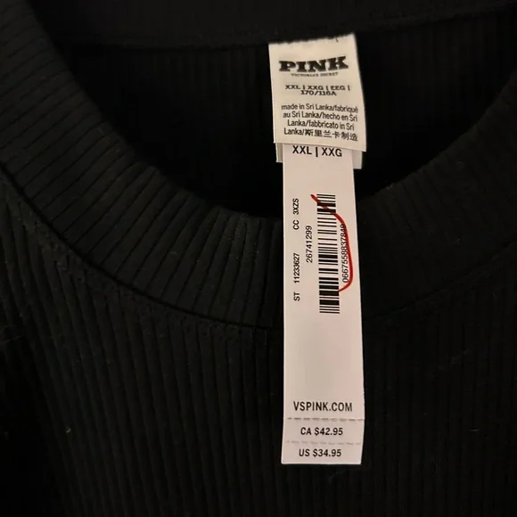 Part of 5 for $20! PINK XXL mock neck long sleeve dress NWT - Picture 4 of 4